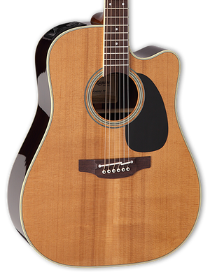 TAKAMINE EF360SC-TT DREADNOUGHT CUTAWAY ACOUSTIC-ELECTRIC, SOLID THERMAL SPRUCE TOP WITH CT4B II PREAMP & HARD CASE |  TAKAMINE |  ACOUSTIC GUITAR |  Zoso Music