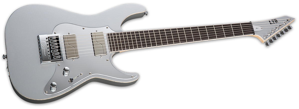 ESP LTD KS M-7 EVERTUNE 7-STRING ELECTRIC GUITAR - METALLIC SILVER (KSM7ETMS), ESP LTD, ELECTRIC GUITAR, esp-ltd-electric-guitar-lksm7etms, ZOSO MUSIC SDN BHD