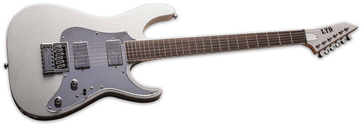 ESP LTD KEN SUSI KS-M6 ELECTRIC GUITAR- METALLIC SILVER (KSM6ETMS), ESP LTD, ELECTRIC GUITAR, esp-ltd-electric-guitar-lksm6etms, ZOSO MUSIC SDN BHD
