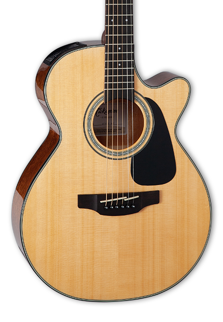 TAKAMINE GF30CE NAT FXC CUTAWAY SOLID SPRUCE TOP ACOUSTIC-ELECTRIC, TP4TD PREAMP