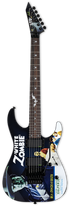ESP LTD KIRK HAMMETT SIGNATURE KH-WZ ELECTRIC GUITAR WHITE ZOMBIE (KHWZ), ESP LTD, ELECTRIC GUITAR, esp-ltd-electric-guitar-lkhwz, ZOSO MUSIC SDN BHD