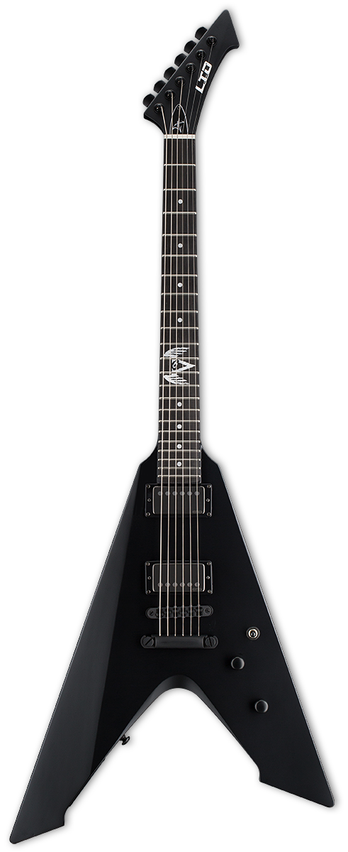 ESP LTD VULTURE ELECTRIC GUITAR- BLACK SATIN (VULTUREBLKS), ESP LTD, ELECTRIC GUITAR, esp-ltd-electric-guitar-lvultureblks, ZOSO MUSIC SDN BHD