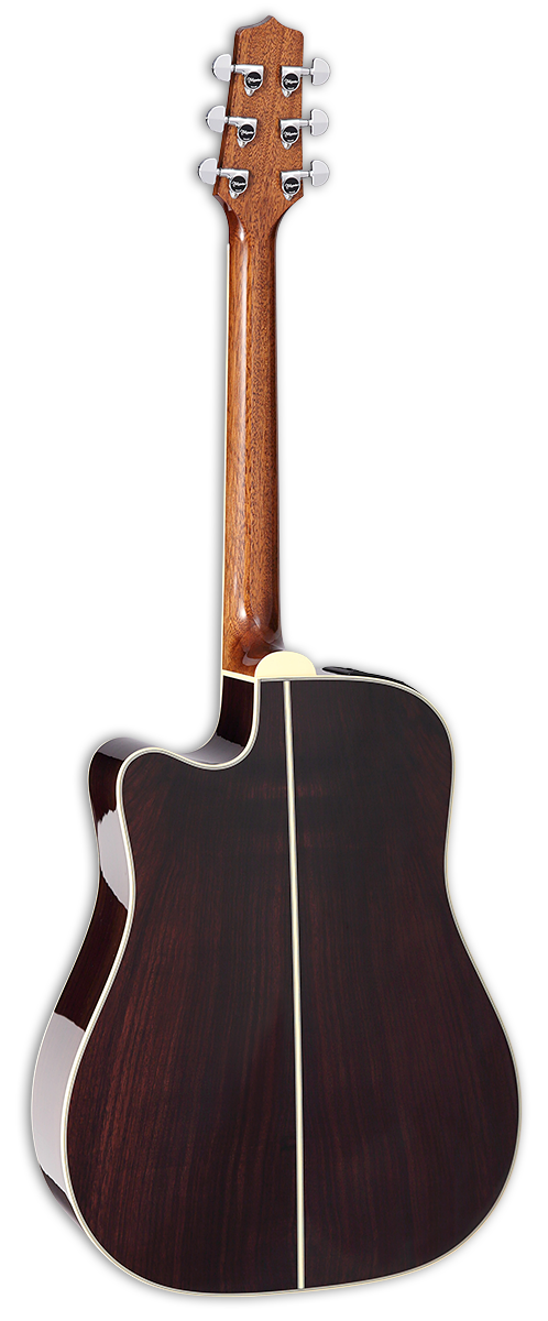 TAKAMINE EF360SC-TT DREADNOUGHT CUTAWAY ACOUSTIC-ELECTRIC, SOLID THERMAL SPRUCE TOP WITH CT4B II PREAMP & HARD CASE