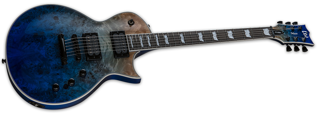 ESP LTD EC-1000 ELECTRIC GUITAR - BLUE NATURAL FADE (EC1000BPBLUNFD), ESP LTD, ELECTRIC GUITAR, esp-ltd-electric-guitar-lec1000bpblunfd, ZOSO MUSIC SDN BHD