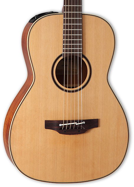 TAKAMINE CP3NYK CUSTOM PRO SERIES NEW YORKER ACOUSTIC-ELECTRIC GUITAR, CT4BII PREAMP & HARD CASE (MADE IN JAPAN)