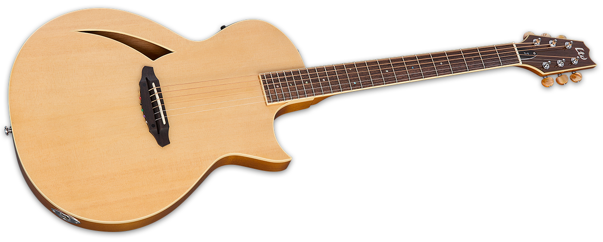 ESP LTD TL-6 THINLINE SERIES ACOUSTIC-ELECTRIC GUITAR - NATURAL (TL6NAT), ESP LTD, ELECTRIC GUITAR, esp-ltd-electric-guitar-ltl6nat, ZOSO MUSIC SDN BHD