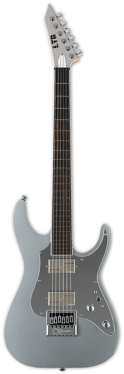 ESP LTD KEN SUSI KS-M6 ELECTRIC GUITAR- METALLIC SILVER (KSM6ETMS), ESP LTD, ELECTRIC GUITAR, esp-ltd-electric-guitar-lksm6etms, ZOSO MUSIC SDN BHD