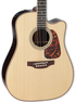 TAKAMINE P7DC PRO SERIES DREADNOUGHT CUTAWAY ACOUSTIC- ELECTRIC GUITAR, NATURAL GLOSS WITH EQ & GC200 CASE (MADE IN JAPAN) |  TAKAMINE |  ACOUSTIC GUITAR |  Zoso Music