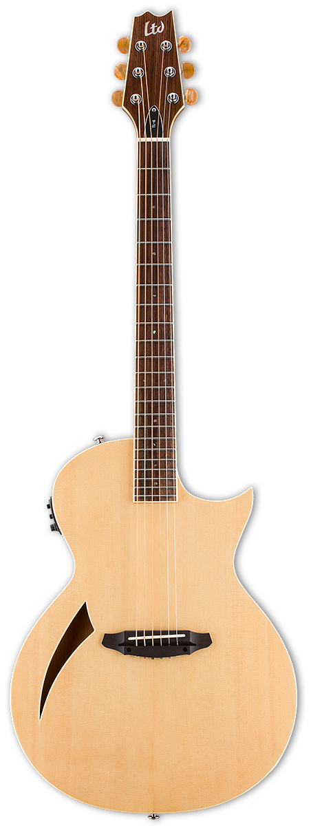 ESP LTD TL-6 THINLINE SERIES ACOUSTIC-ELECTRIC GUITAR - NATURAL (TL6NAT), ESP LTD, ELECTRIC GUITAR, esp-ltd-electric-guitar-ltl6nat, ZOSO MUSIC SDN BHD