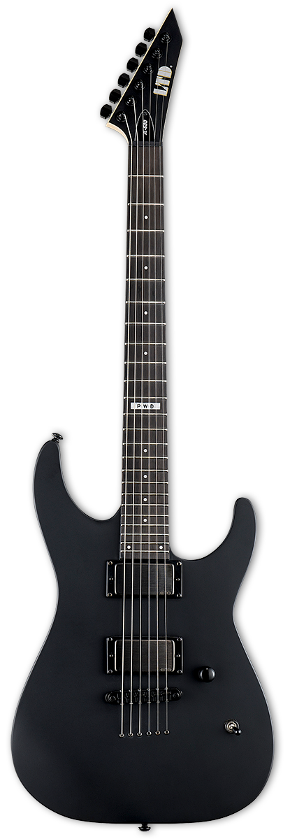 ESP LTD JL-600 JEFF LING PARKWAY DRIVE SIGNATURE ELECTRIC GUITAR- BLACK SATIN (JL600BLKS), ESP LTD, ELECTRIC GUITAR, esp-ltd-electric-guitar-ljl600blks, ZOSO MUSIC SDN BHD