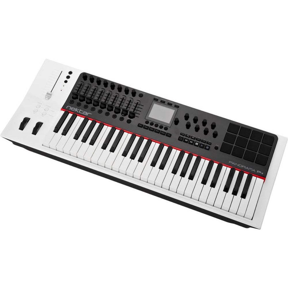 NEKTAR PANORAMA P4 49 NOTE SEMI-WEIGHTED VELOCITY-SENSITIVE KEYBOARD W/ITH AFTERTOUCH. PITCH BEND &, NEKTAR, MIDI CONTROLLER, nektar-midi-controller-panorama-p4, ZOSO MUSIC SDN BHD