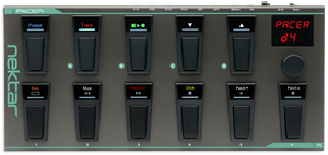 NEKTAR PACER 10 PROGRAMMABLE LED FOOT SWITCHES 4 SWITCHING RELAYS AND CONNECTIONS FOR UP TO 4 EXTERN, NEKTAR, MIDI CONTROLLER, nektar-midi-controller-pacer, ZOSO MUSIC SDN BHD