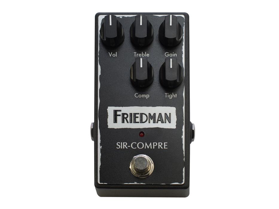 FRIEDMAN SIR-COMPRE COMPRESSOR PEDAL WITH OVERDRIVE |  FRIEDMAN |  EFFECTS |  Zoso Music