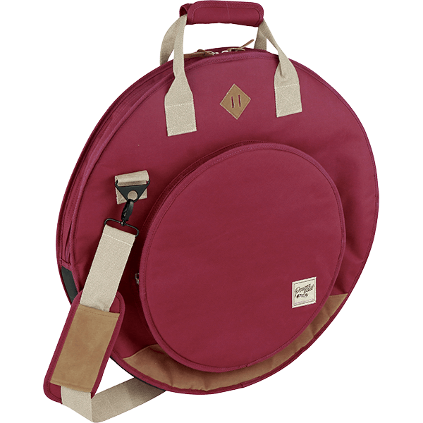 Tama TCB22WR Powerpad Designer Cymbal Bag, Wine Red |  TAMA |  CASES & GIG BAGS |  Zoso Music