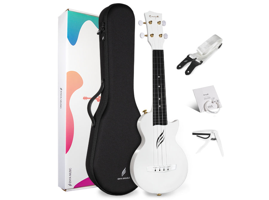 Enya Nova U Mini 21" Concert Ukulele, Multi Color | ENYA , Zoso Music