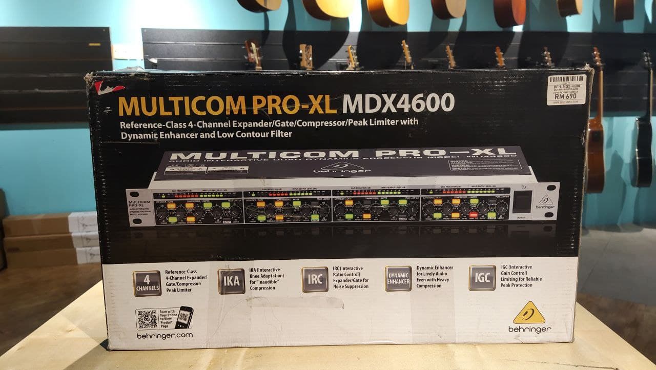 DISPLAY CLEARANCE - BEHRINGER MDX-4600 COMPRESSOR / LIMITER MDX-4600 | BEHRINGER , Zoso Music