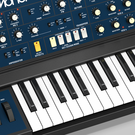 Behringer Monopoly 4-Voice Analog Synthesizer | BEHRINGER , Zoso Music