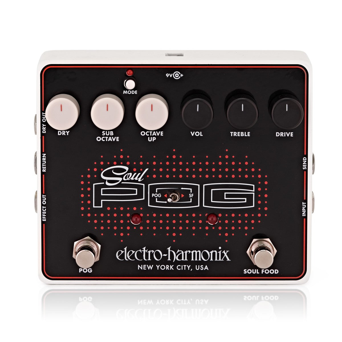 Electro-Harmonix Soul POG Multi-Effect Guitar Effects Pedal | ELECTRO-HARMONIX , Zoso Music