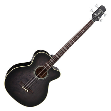 TAKAMINE PB5 SBL PRO SERIES BASS JUMBO CUTAWAY ACOUSTIC-ELECTRIC GUITAR, CT4-DX PREAMP & HARD CASE (MADE IN JAPAN)