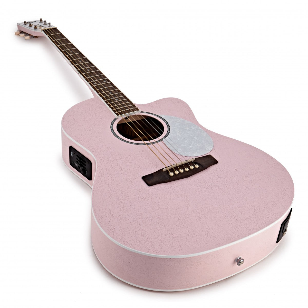 Cort Jade Classic Acoustic Guitar EQ With Bag Pastel Pink Open Pore | CORT , Zoso Music