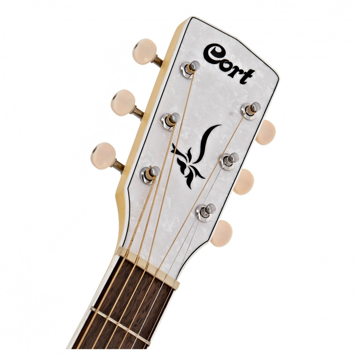 Cort Jade Classic Acoustic Guitar EQ With Bag Pastel Yellow Open Pore | CORT , Zoso Music