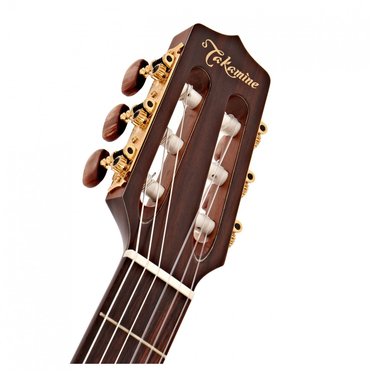 TAKAMINE TSP148NC NS PRO SERIES NYLON THINLINE FX CUTAWAY ACOUSTIC-ELECTRIC GUITAR, CT-3N PREAMP & SEMI-HARD CASE (MADE IN JAPAN)