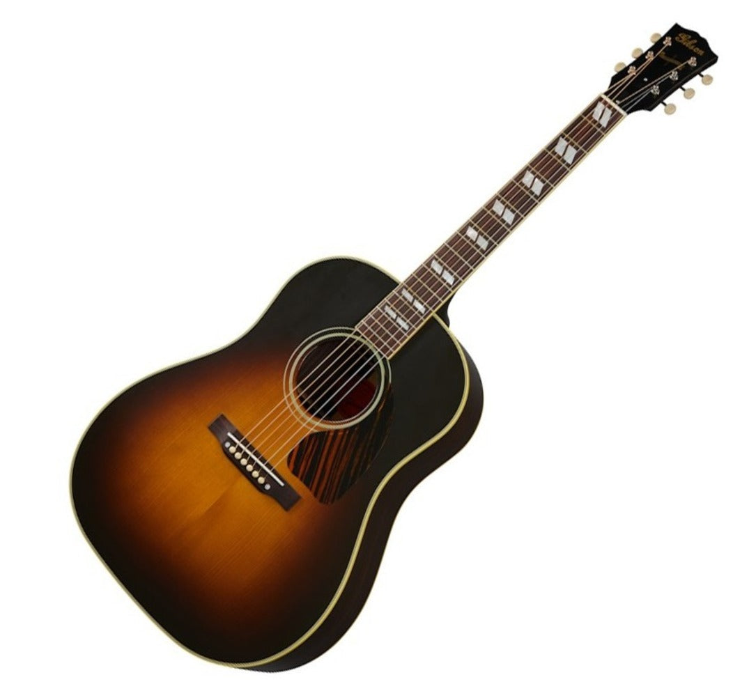 Gibson 1942 Banner Southern Jumbo  Acoustic Guitar, Vintage Sunburst (CSRSSJ42VS)