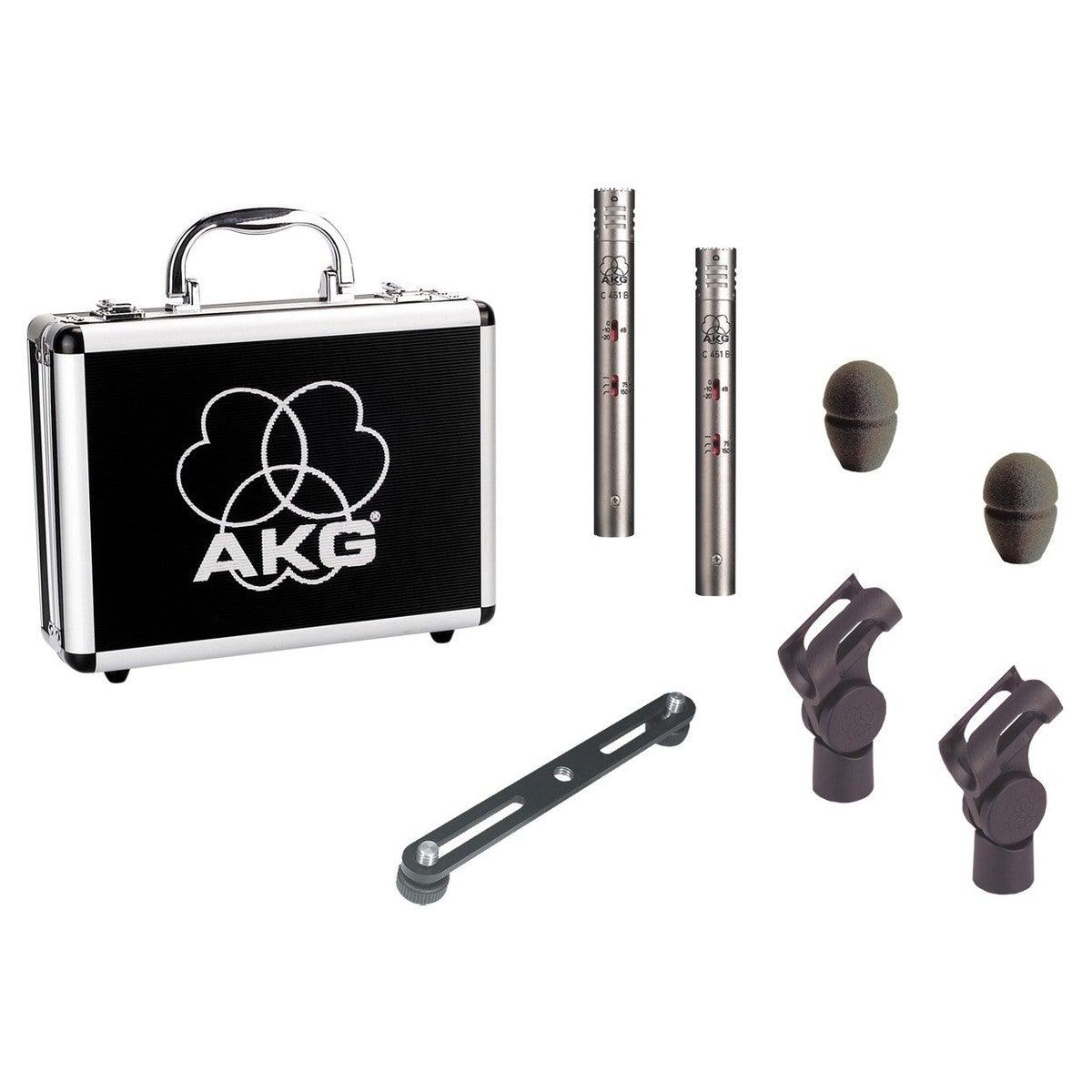 AKG C 451 B Stereo Pair Small-diaphragm Matched (C451 B / C451B) | AKG , Zoso Music