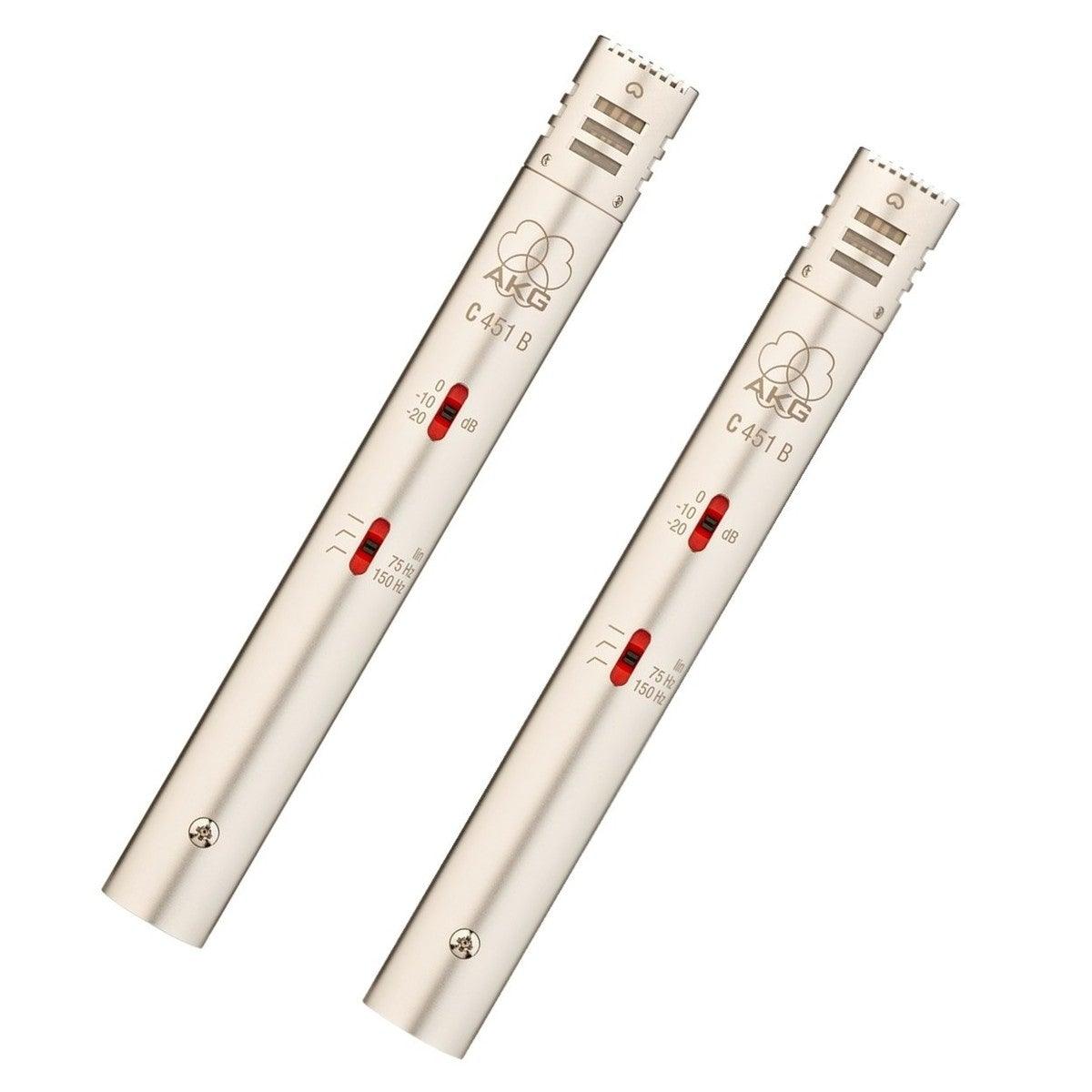 AKG C 451 B Stereo Pair Small-diaphragm Matched (C451 B / C451B) | AKG , Zoso Music