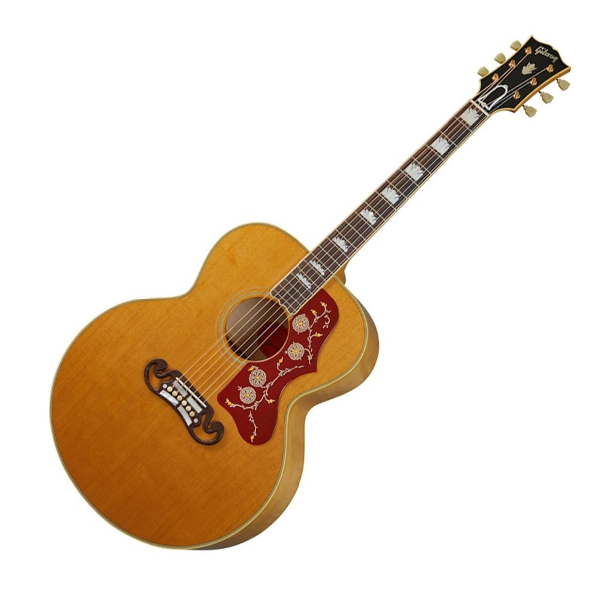Gibson 1957 SJ-200 Acoustic Guitar, Antique Natural (CSJB2057AN)