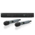 SENNHEISER XSW 1-825 DUAL WIRELESS DUAL HANDHELD MICROPHONE SYSTEM WITH GATOR GM-DUALW WIRELESS BAG (XSW1 825), SENNHEISER, WIRELESS MICROPHONE SYSTEM, sennheiser-wireless-microphone-system-xsw1825d-gmdualw, ZOSO MUSIC SDN BHD