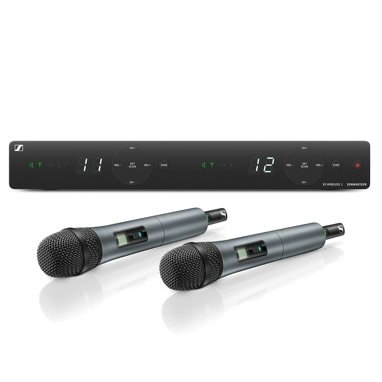 SENNHEISER XSW 1-835 DUAL WIRELESS DUAL HANDHELD MICROPHONE SYSTEM WITH GATOR GM-DUALW WIRELESS BAG (XSW1 835), SENNHEISER, WIRELESS MICROPHONE SYSTEM, sennheiser-wireless-microphone-system-xsw1835d-gmdualw, ZOSO MUSIC SDN BHD