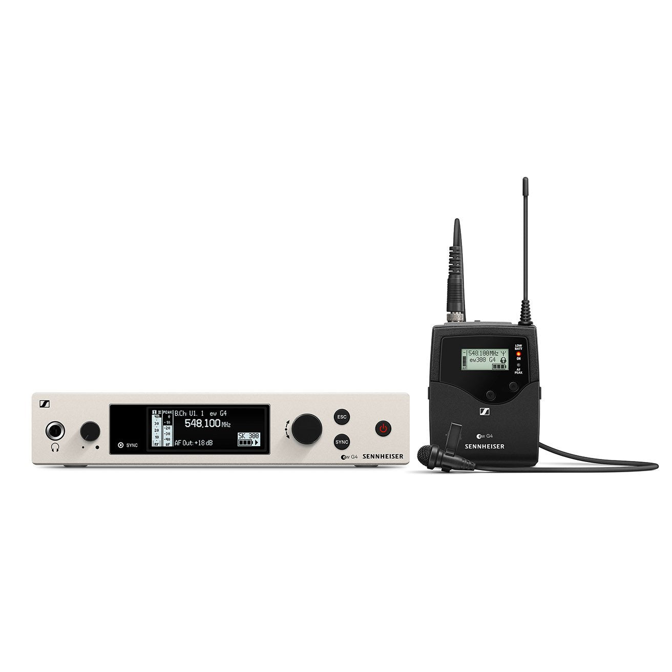 SENNHEISER EW 300 G4-ME2-RC WIRELESS LAVALIER MICROPHONE SYSTEM WITH GATOR GM-1W WIRELESS BAG (EW300 G4 ME2 RC), SENNHEISER, WIRELESS MICROPHONE SYSTEM, sennheiser-wireless-microphone-system-ew300g4me2rc, ZOSO MUSIC SDN BHD