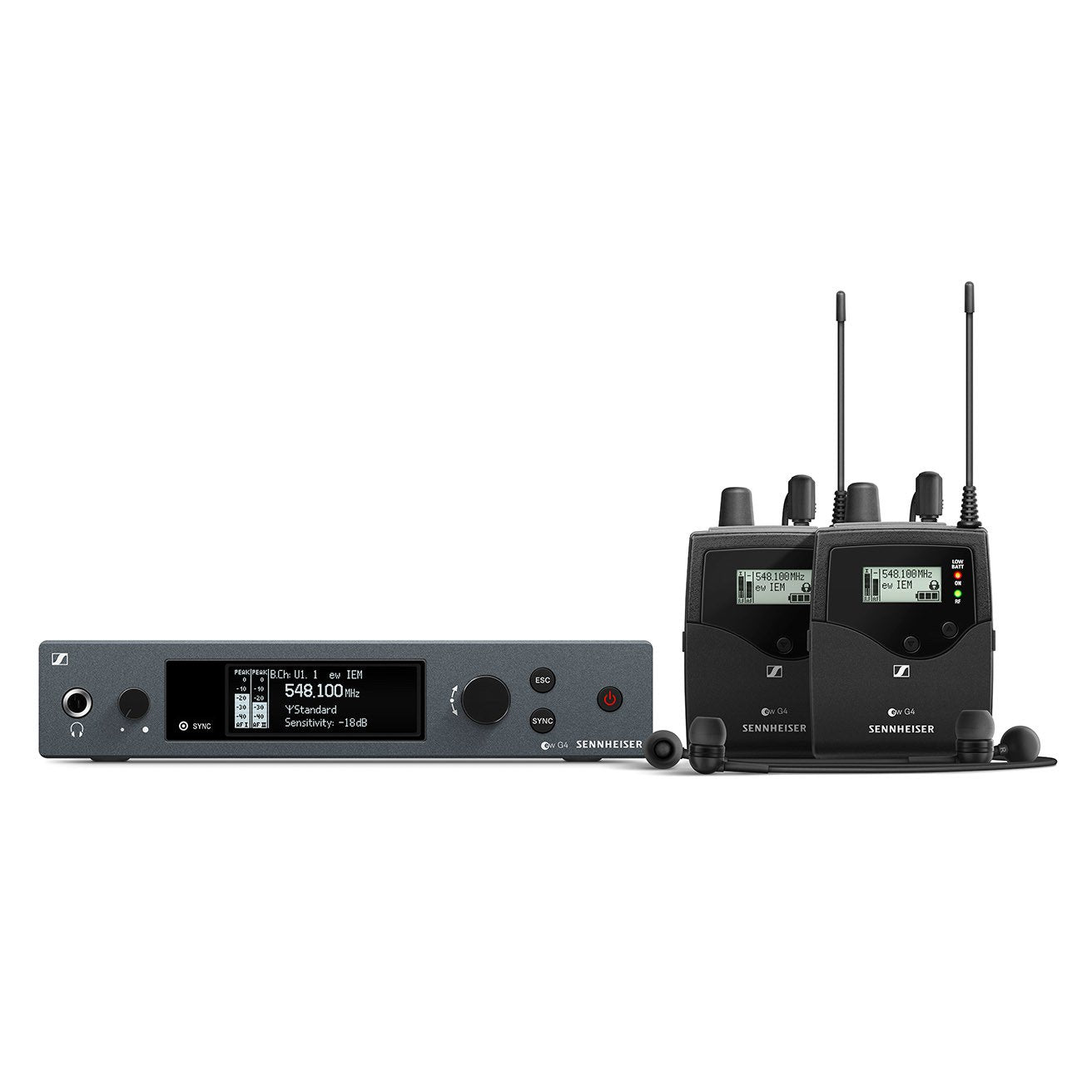 SENNHEISER EW IEM G4-TWIN WIRELESS IN-EAR MONITORING SYSTEM WITH GATOR G-IN EAR SYSTEM PADDED BAG, SENNHEISER, IN-EAR MONITOR, sennheiser-in-ear-monitor-ewiemg4twin, ZOSO MUSIC SDN BHD