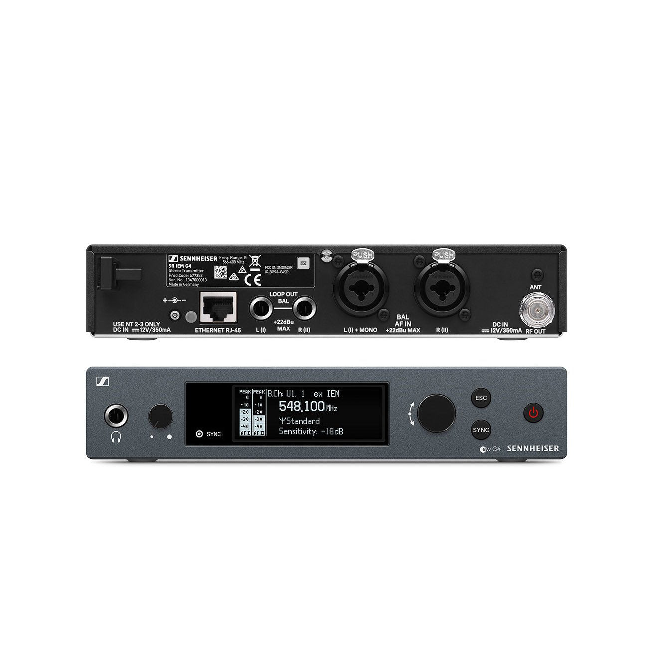 SENNHEISER EW IEM G4-TWIN WIRELESS IN-EAR MONITORING SYSTEM WITH GATOR G-IN EAR SYSTEM PADDED BAG, SENNHEISER, IN-EAR MONITOR, sennheiser-in-ear-monitor-ewiemg4twin, ZOSO MUSIC SDN BHD