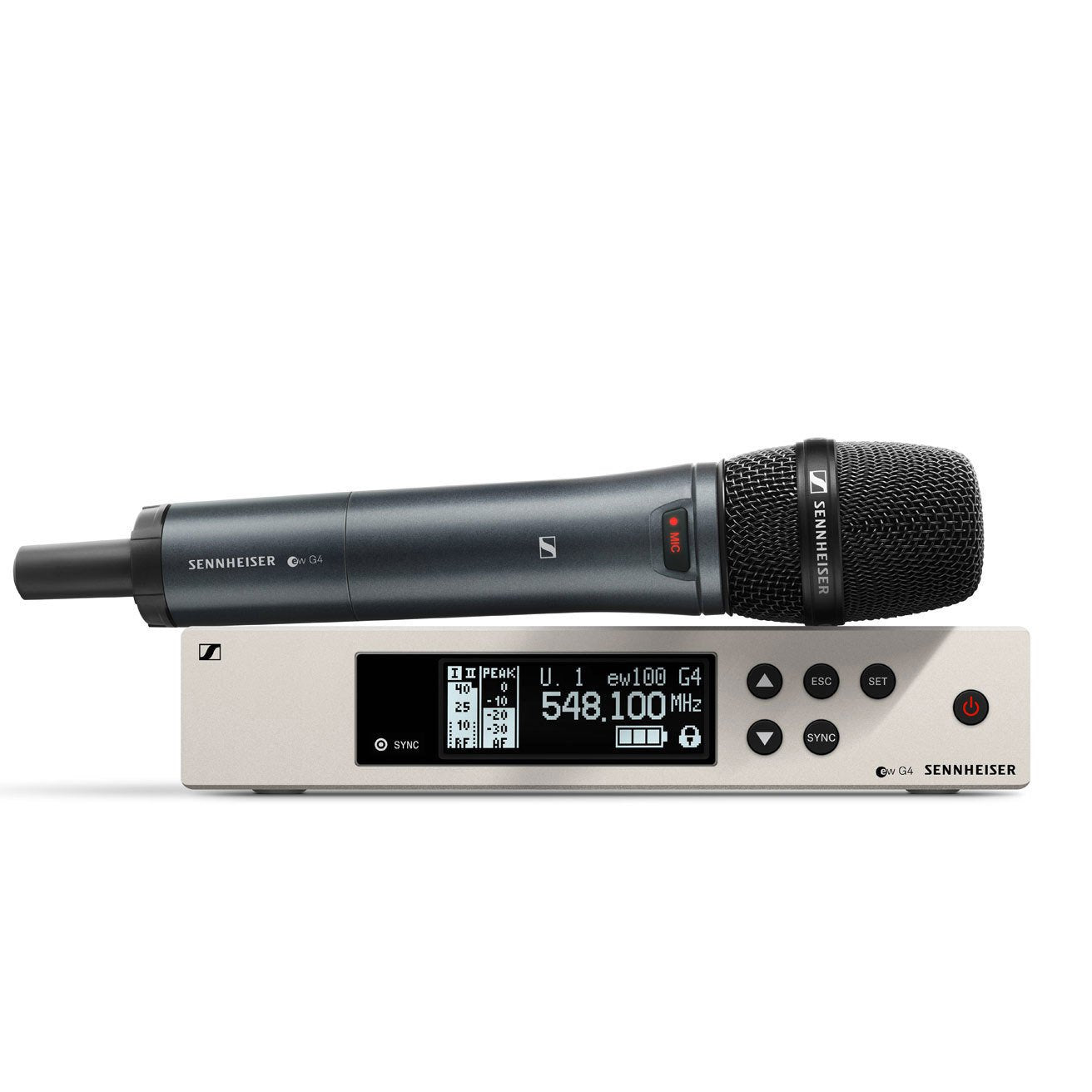 SENNHEISER EW 100 G4-935-S WIRELESS HANDHELD MICROPHONE SYSTEM WITH GATOR GM-1W WIRELESS BAG (EW100 G4 935S), SENNHEISER, WIRELESS MICROPHONE SYSTEM, sennheiser-wireless-microphone-system-ew100g4935s-gm1w, ZOSO MUSIC SDN BHD