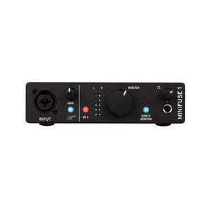 Arturia MiniFuse 1 USB-C Audio Interface, Black | ARTURIA , Zoso Music