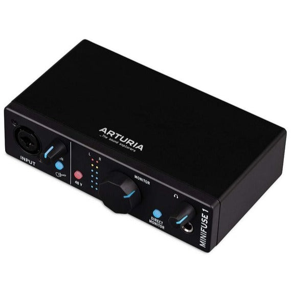Arturia MiniFuse 1 USB-C Audio Interface, Black | ARTURIA , Zoso Music