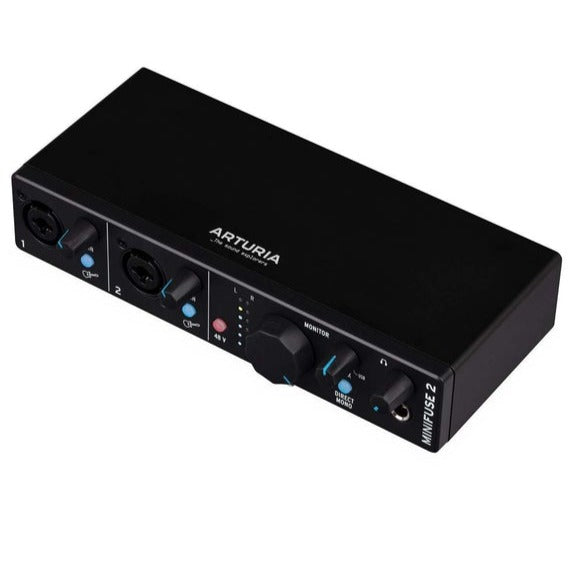 Arturia MiniFuse 2 USB-C Audio Interface, Black | ARTURIA , Zoso Music