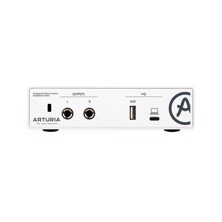 Arturia MiniFuse 1 USB-C Audio Interface, White | ARTURIA , Zoso Music