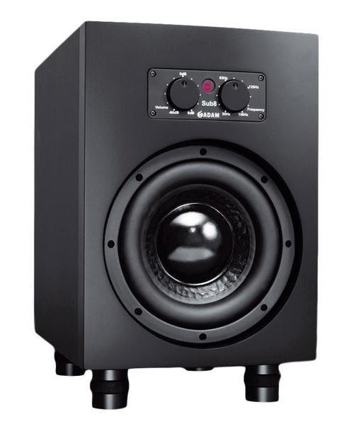 ADAM Audio Sub 8 8.5 Inch Active Subwoofer - Each, UK Pug | ADAM AUDIO , Zoso Music