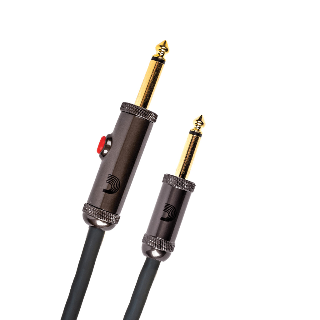 D'Addario PW-AGL-20 Circuit Breaker Latching Instrument Cable, Straight, 20ft |  D'ADDARIO |  CABLES |  Zoso Music