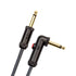 D'Addario PW-AGLRA-10 Circuit Breaker Latching Instrument Cable, Right-Angle, 10ft |  D'ADDARIO |  CABLES |  Zoso Music