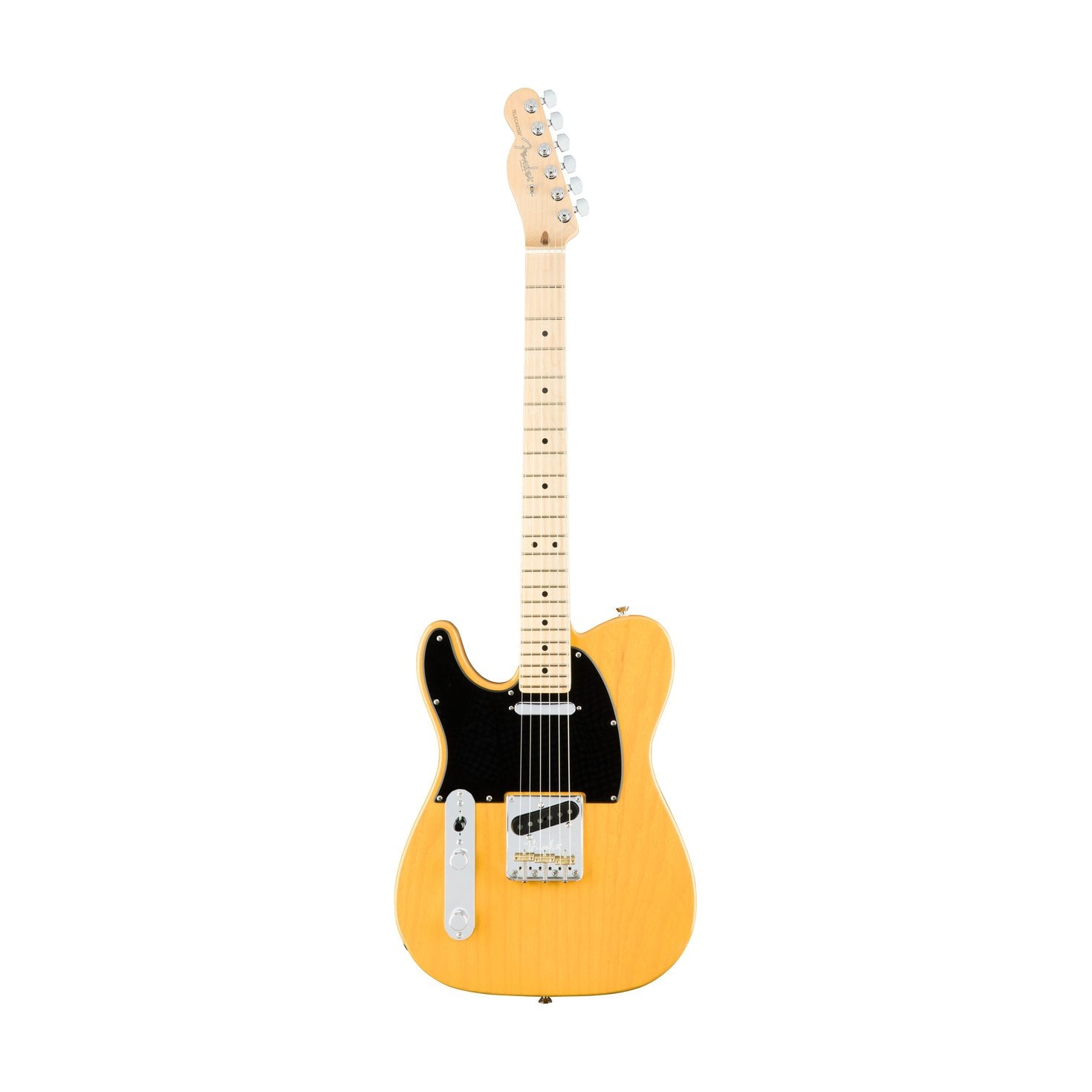 Fender American Professional Telecaster Left-Handed Electric Guitar, Maple FB, Butterscotch Blonde, FENDER, ELECTRIC GUITAR, fender-electric-guitar-f03-011-3072-750, ZOSO MUSIC SDN BHD