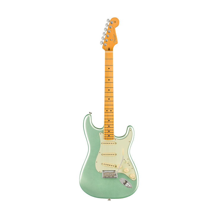 Fender American Professional II Stratocaster Electric Guitar, Maple FB, Mystic Surf Green |  FENDER |  ELECTRIC GUITAR |  Zoso Music