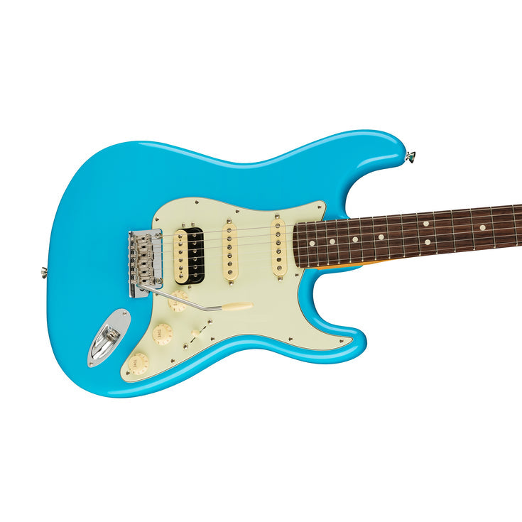 Fender American Professional II HSS Stratocaster Electric Guitar, RW FB, Miami Blue |  FENDER |  ELECTRIC GUITAR |  Zoso Music