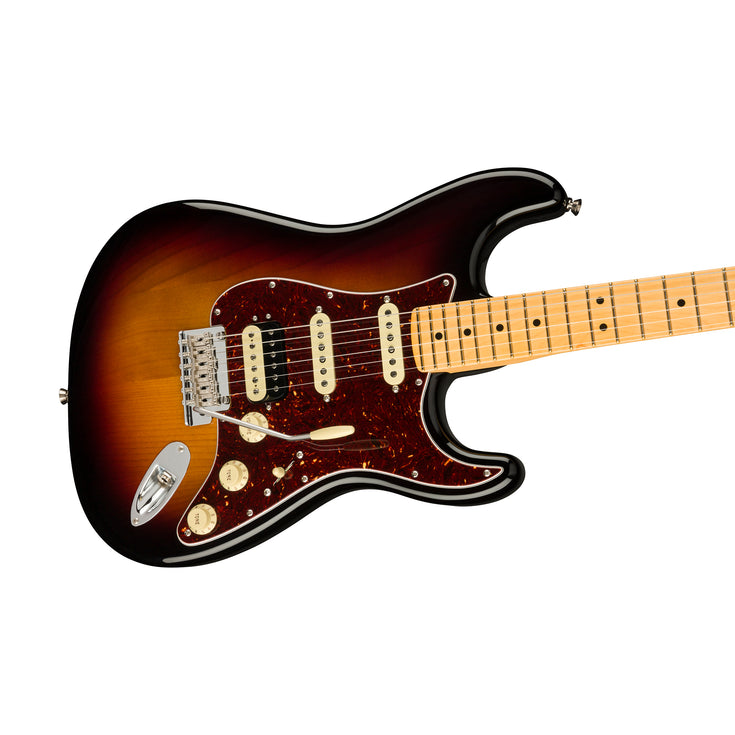 Fender American Professional II HSS Stratocaster Electric Guitar, Maple FB, 3-Tone Sunburst |  FENDER |  ELECTRIC GUITAR |  Zoso Music