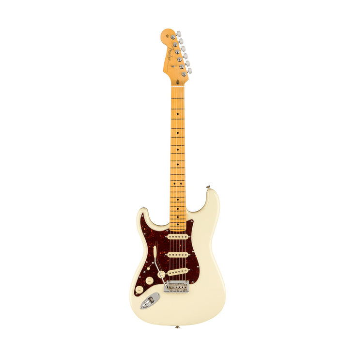 Fender American Professional II Left-Handed Stratocaster Electric Guitar, Maple FB, Olympic White |  FENDER |  ELECTRIC GUITAR |  Zoso Music