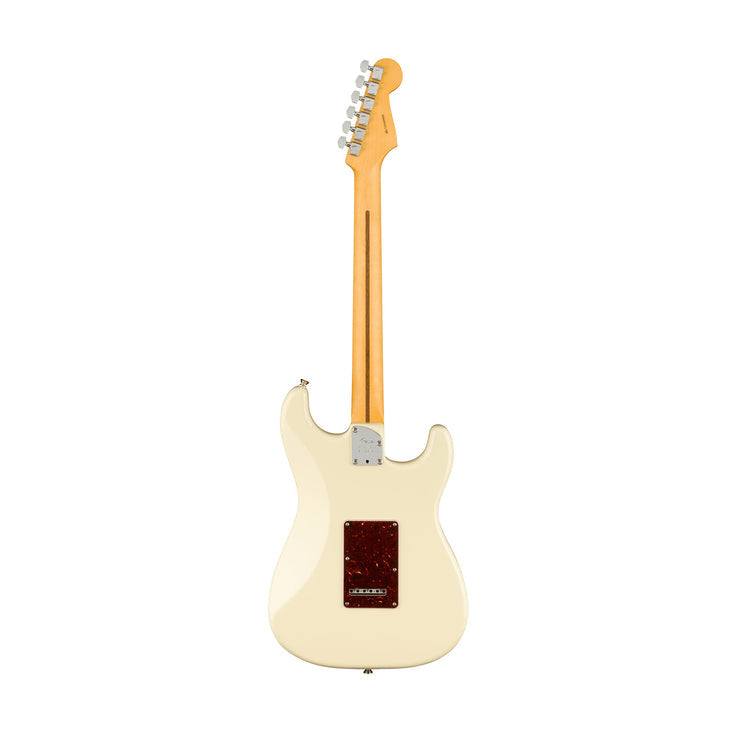 Fender American Professional II Left-Handed Stratocaster Electric Guitar, Maple FB, Olympic White |  FENDER |  ELECTRIC GUITAR |  Zoso Music