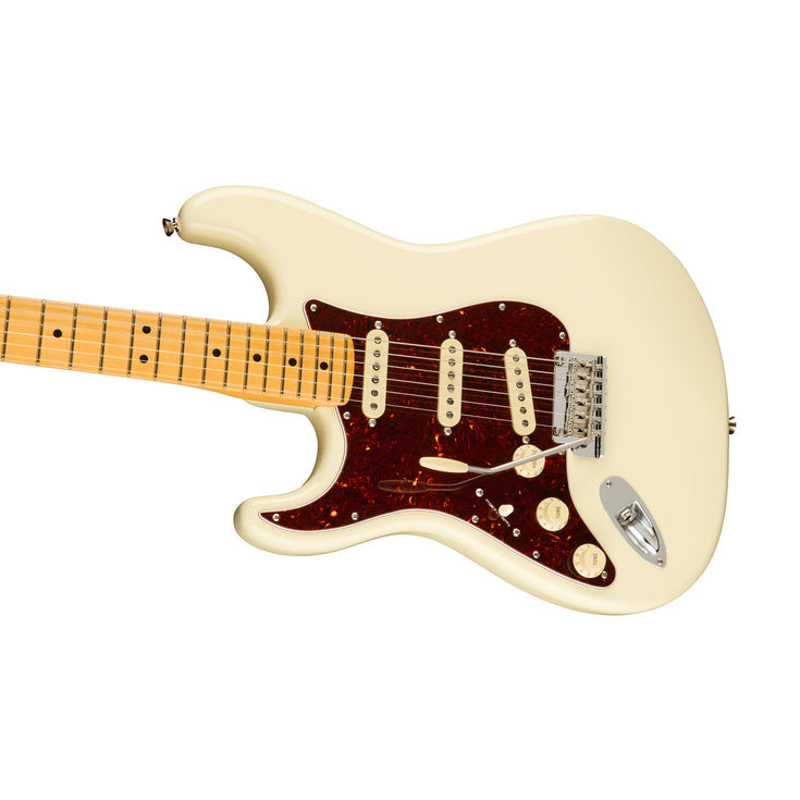 Fender American Professional II Left-Handed Stratocaster Electric Guitar, Maple FB, Olympic White |  FENDER |  ELECTRIC GUITAR |  Zoso Music